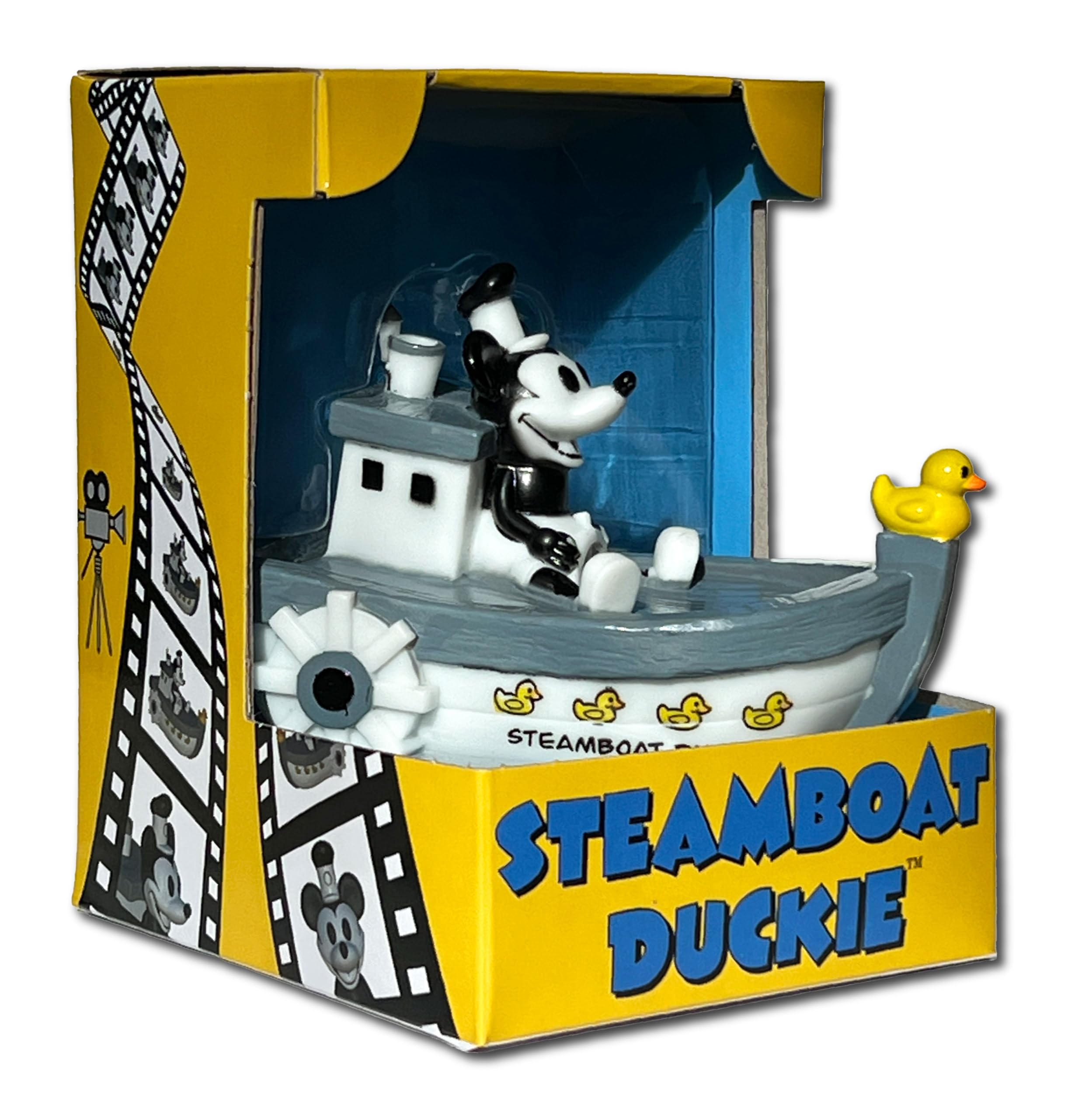 Amazon.com: CelebriDucks - Steamboat Ducky - Floating Rubber